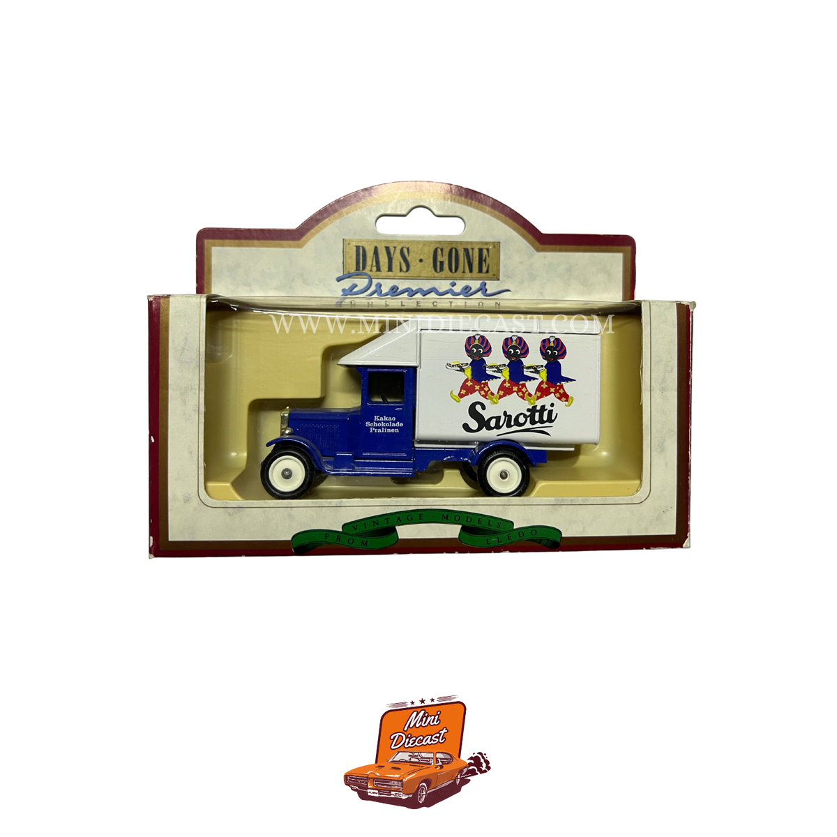 Lledo Days Gone Vintage Models Premier Collection 1935 Morris Parcels Van Sarotti Schokoladen (52012)