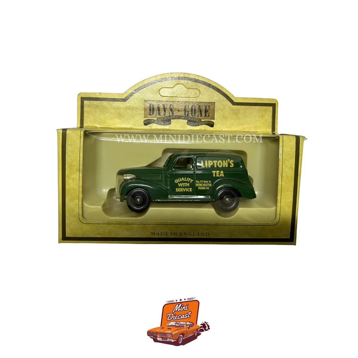 Lledo Days Gone Vintage Models 1939 Chevrolet Panel Van Liptons (30002)
