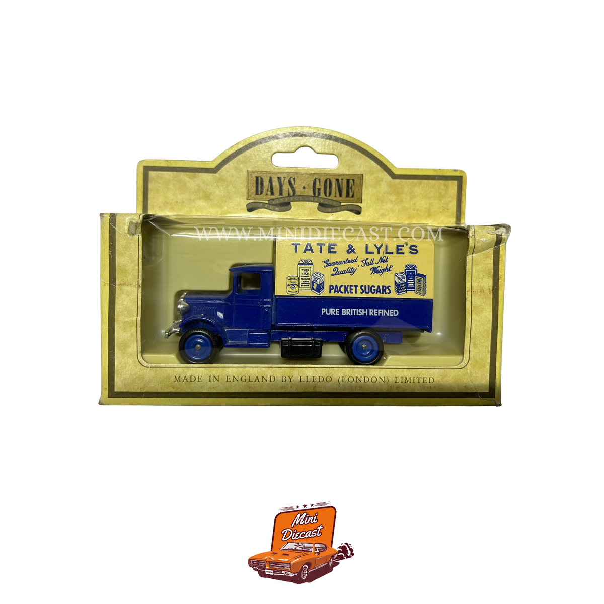 Lledo Days Gone Vintage Models 1934 Mack Canvas Back Truck Tate & Lyle (28001)