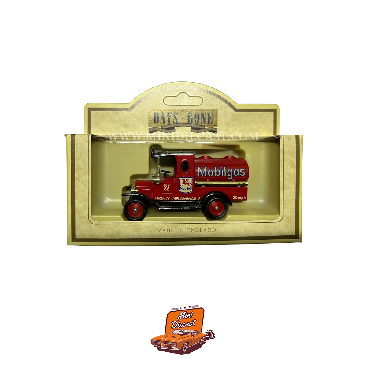 Lledo Days Gone Vintage Models 1920 Model 'T' Ford Tanker Mobile Gas (8019)