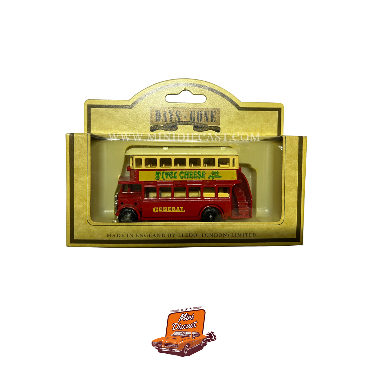 Lledo Days Gone Vintage Models 1932 AEC Regent Double Deck Bus St. Levl (15021)