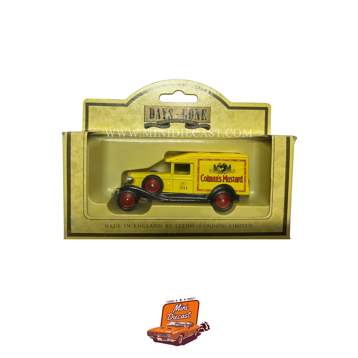Lledo Days Gone Vintage Models 1936 Packard Colmans Mustard (18007)