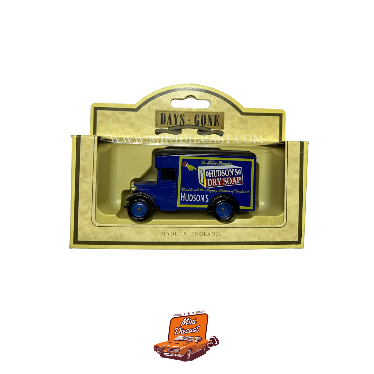 Lledo Days Gone Vintage Models 1934 Dennis Parcels van Hudson's Soap (16031)