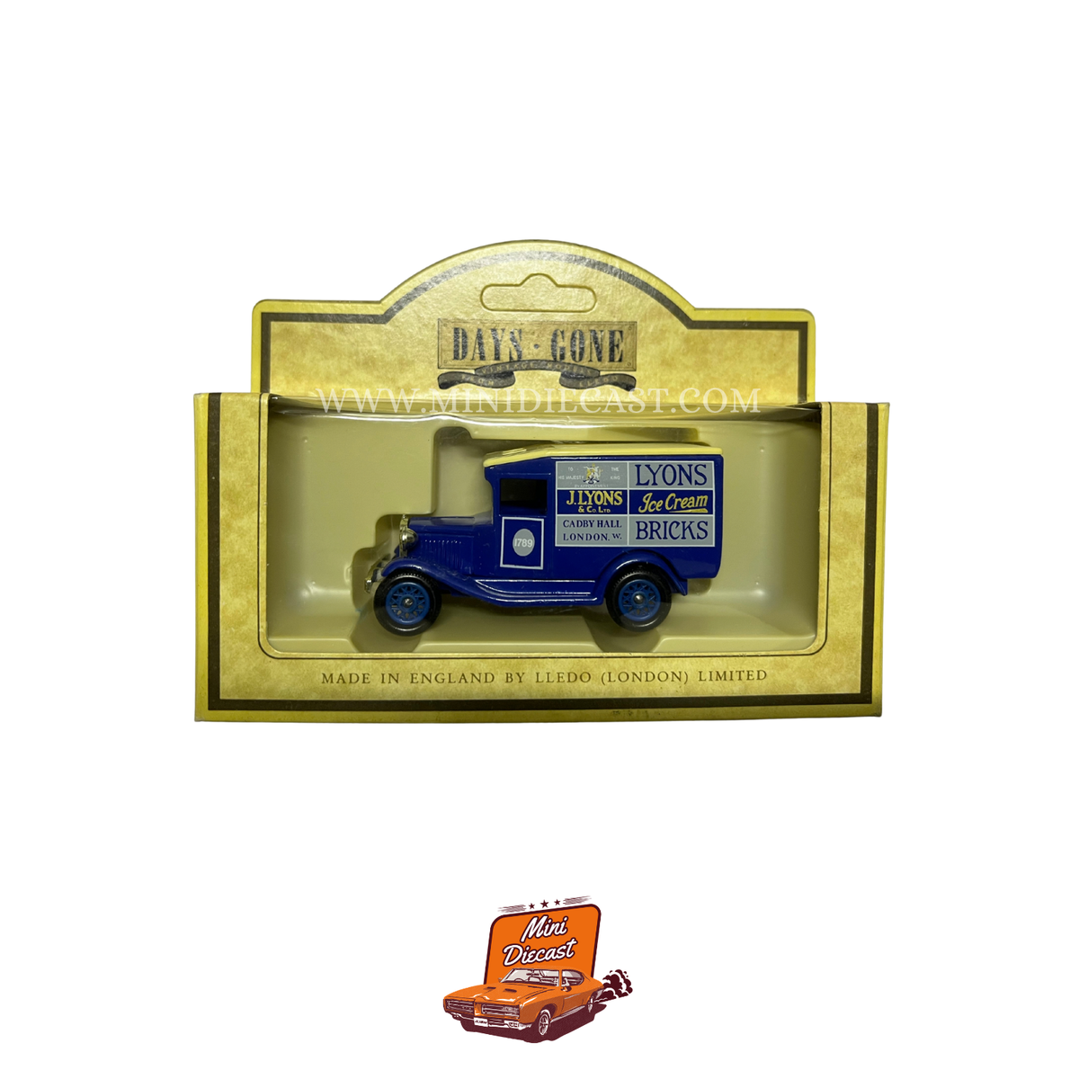 Lledo Days Gone Vintage Models 1934 Model 'A' Ford Van Lyons Mald (13002)