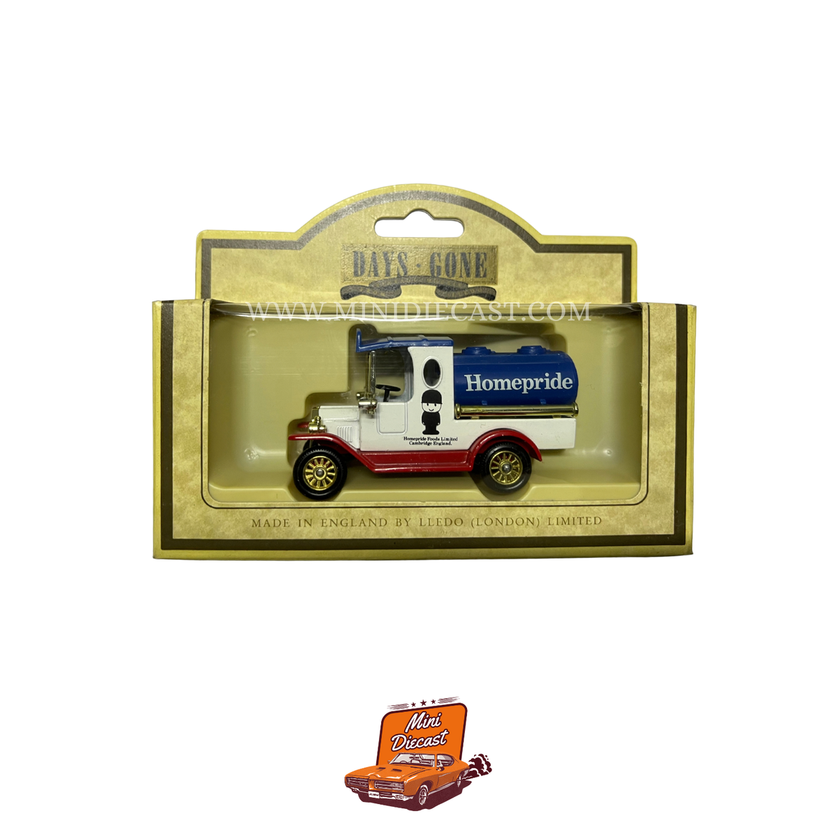 Lledo Days Gone Vintage Models 1920 Model 'T' Ford Tanker Homepride Flour (8012)