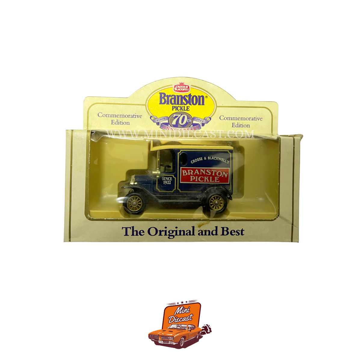 Lledo Days Gone Vintage Models 1920 Model 'T' Ford Delivery Van 70th Anniversary of Branston Pickle (1922-1992)