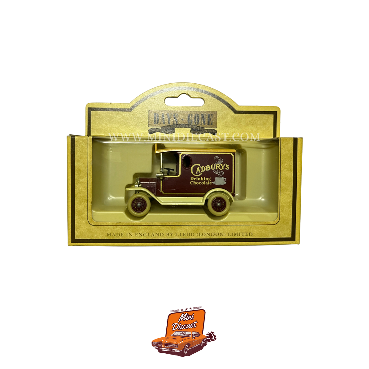 Lledo Days Gone Vintage Models 1920 Model 'T' Ford Van Cadbury's Drink Choc. (6051)