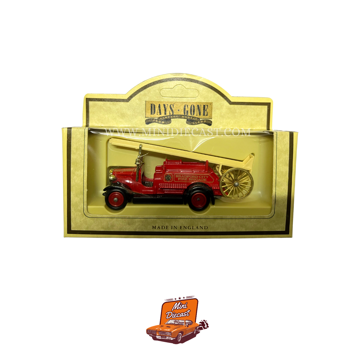 Lledo Days Gone Vintage Models 1934 Dennis Fire Engine Bradford Fire Service (12013)