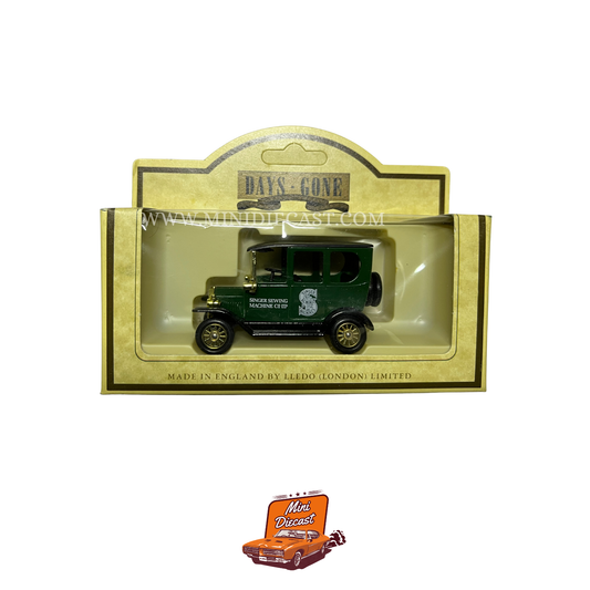 Lledo Days Gone Vintage Models 1920 Model 'T' Car Singer (33001) – vintage Lledo Days Gone diecast model, SKU LDGB6-20; box condition Good