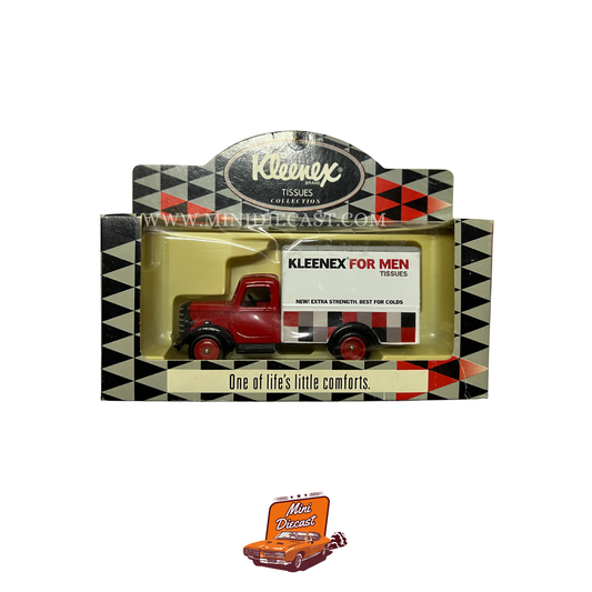 Lledo Days Gone Vintage Models 1950 Bedford 30 CWT Box Van Kleenex for men – vintage Lledo Days Gone diecast model, SKU LDGB6-31; box condition Good
