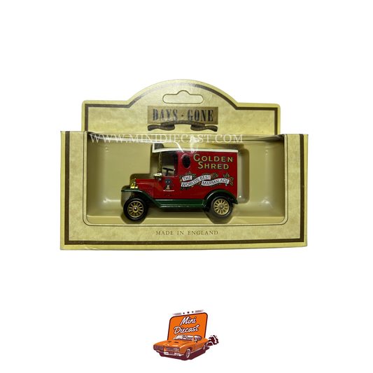 Lledo Days Gone Vintage Models 1920 Model 'T' Ford Van Golden Shred (6068) – vintage Lledo Days Gone diecast model, SKU LDGB6-38; box condition Good