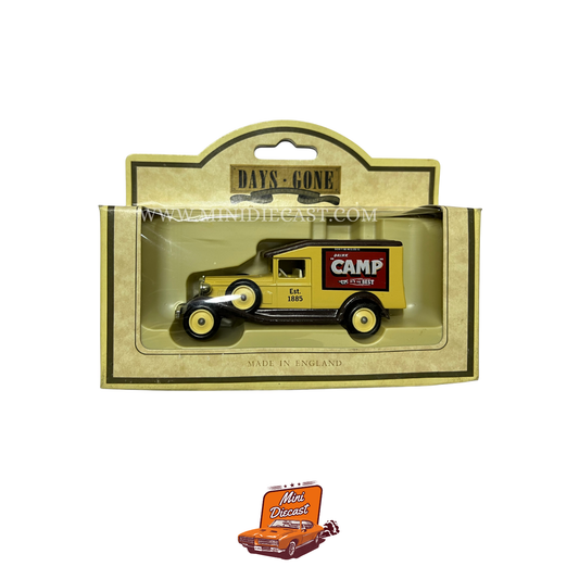 Lledo Days Gone Vintage Models 1936 Packard Camp Coffee (18021) – vintage Lledo Days Gone diecast model, SKU LDGB6-43; box condition Blister Damage