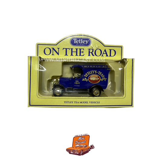 Lledo Days Gone Vintage Models 1926 Bull Nose Morris Delivery Van Blue Tetley Tea – vintage Lledo Days Gone diecast model, SKU LDGB6-45; box condition Blister Damage