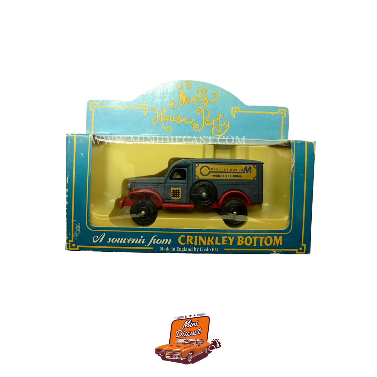 Lledo Days Gone Vintage Models 1942 Dodge 4x4 Bank Van A souvenir from crinkley bottom livery – vintage Lledo Days Gone diecast model, SKU LDGB6-46; box condition Good