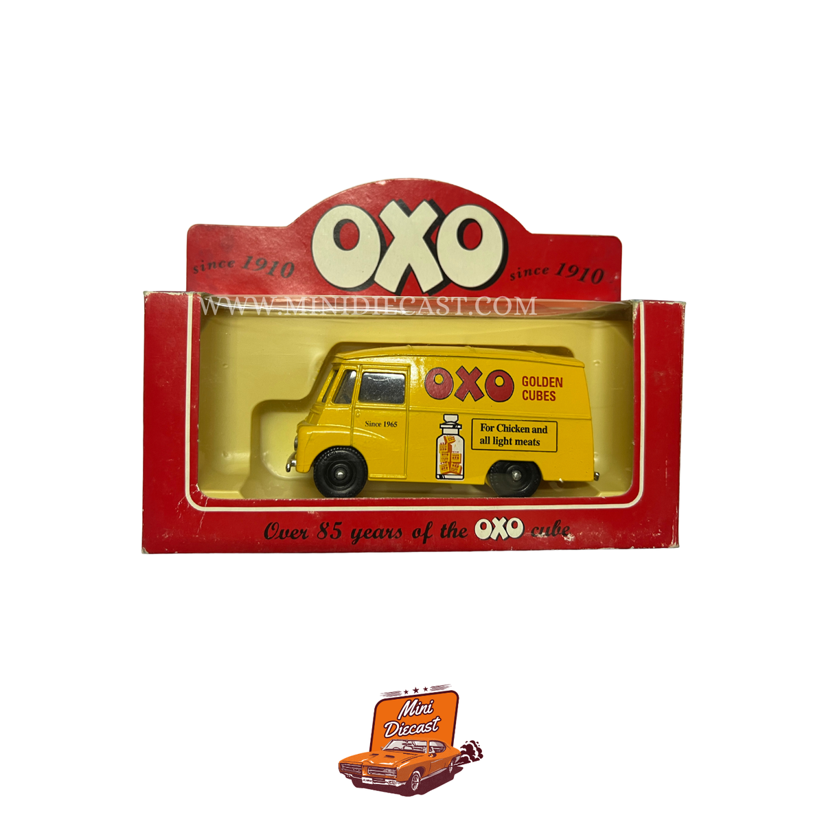 Lledo Days Gone Vintage Models Morris LG150 Van Over 85 years of the OXO cube – vintage Lledo Days Gone diecast model, SKU LDGB6-47; box condition Good