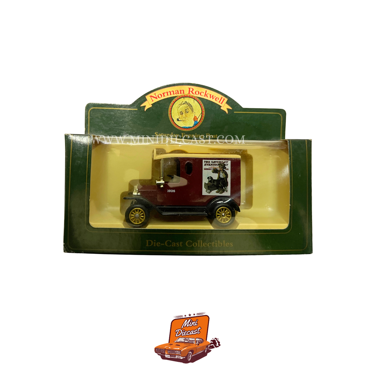 Lledo Days Gone Vintage Models SL6 1920 Model 'T' Ford Norman Rockwell 2nd Edition – vintage Lledo Days Gone diecast model, SKU LDGB6-50; box condition Good