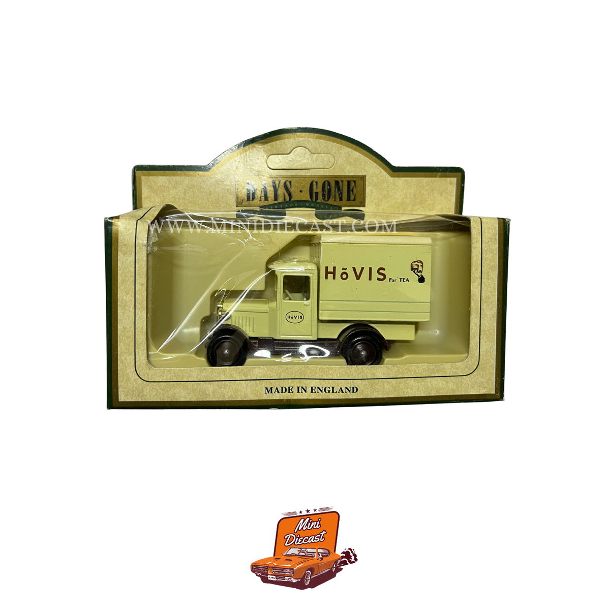 Lledo Days Gone Vintage Models 1934 Chevrolet Box Van Hovis Bread (51002) – vintage Lledo Days Gone diecast model, SKU LDGB6-58; box condition Blister Damage