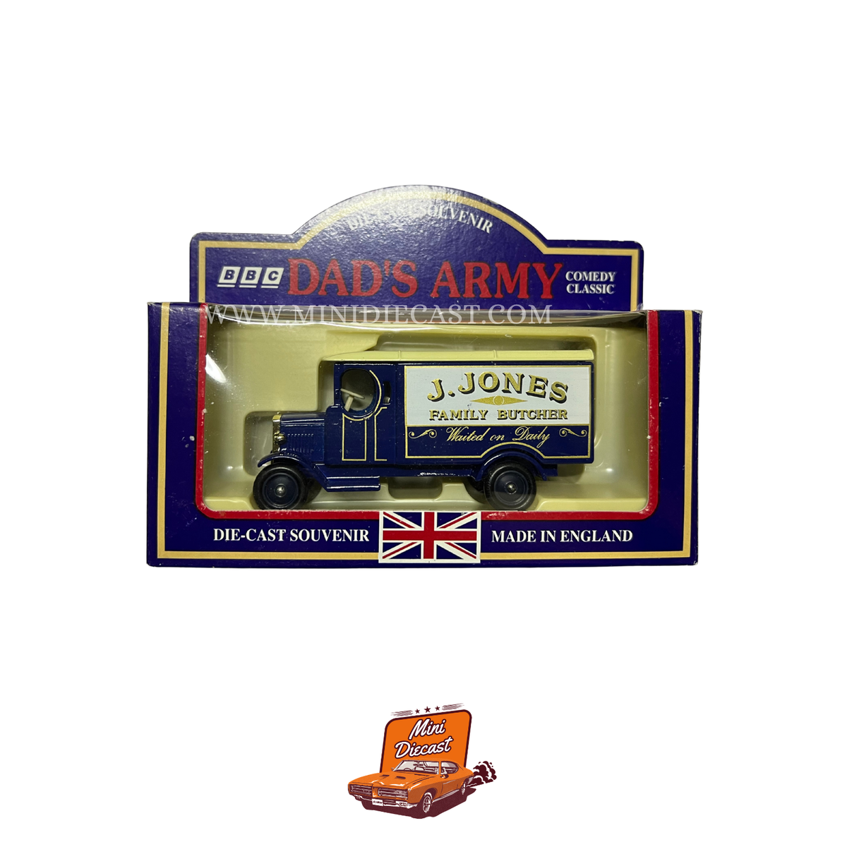Lledo Days Gone Vintage Models 1934 Fordson Model BB Box Van Jones's Van – vintage Lledo Days Gone diecast model, SKU LDGB6-66; box condition Good