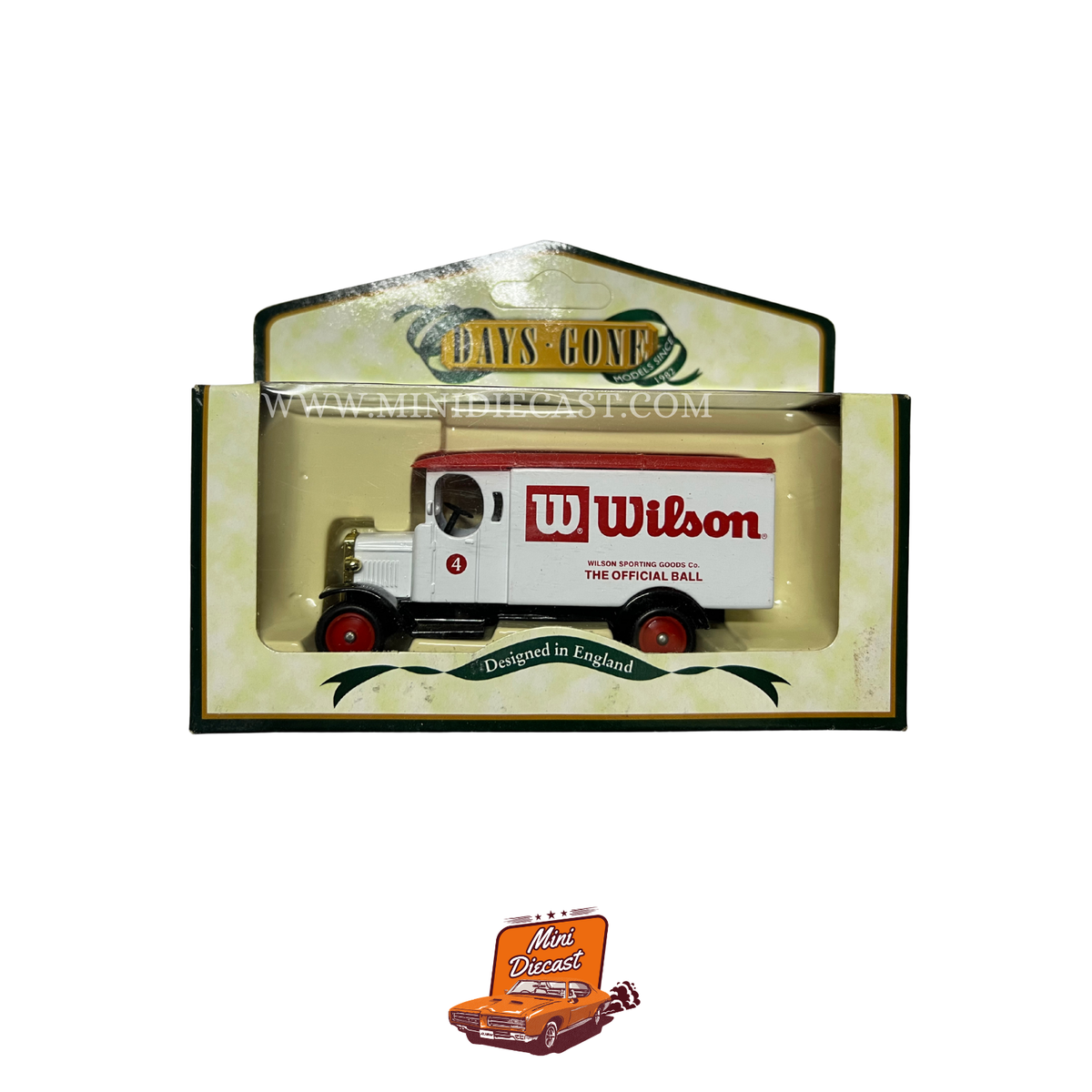 Lledo Days Gone Vintage Models 1931 Morris Van Wilson (DG043039) – vintage Lledo Days Gone diecast model, SKU LDGB6-70; box condition Good