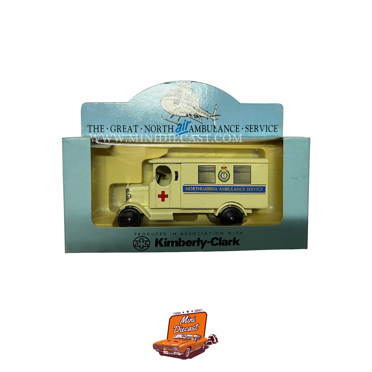 Lledo Days Gone Vintage Models 1931 Morris Van/Ambulance Northumbria Ambulance Service – vintage Lledo Days Gone diecast model, SKU LDGB6-72; box condition Good