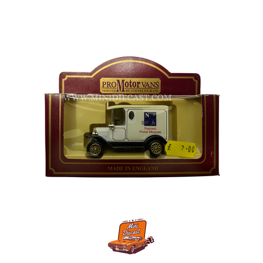 Lledo Days Gone Vintage Models PV6 Model 'T' Ford Van National Postal Museum – vintage Lledo Days Gone diecast model, SKU LDGB6-80; box condition Good