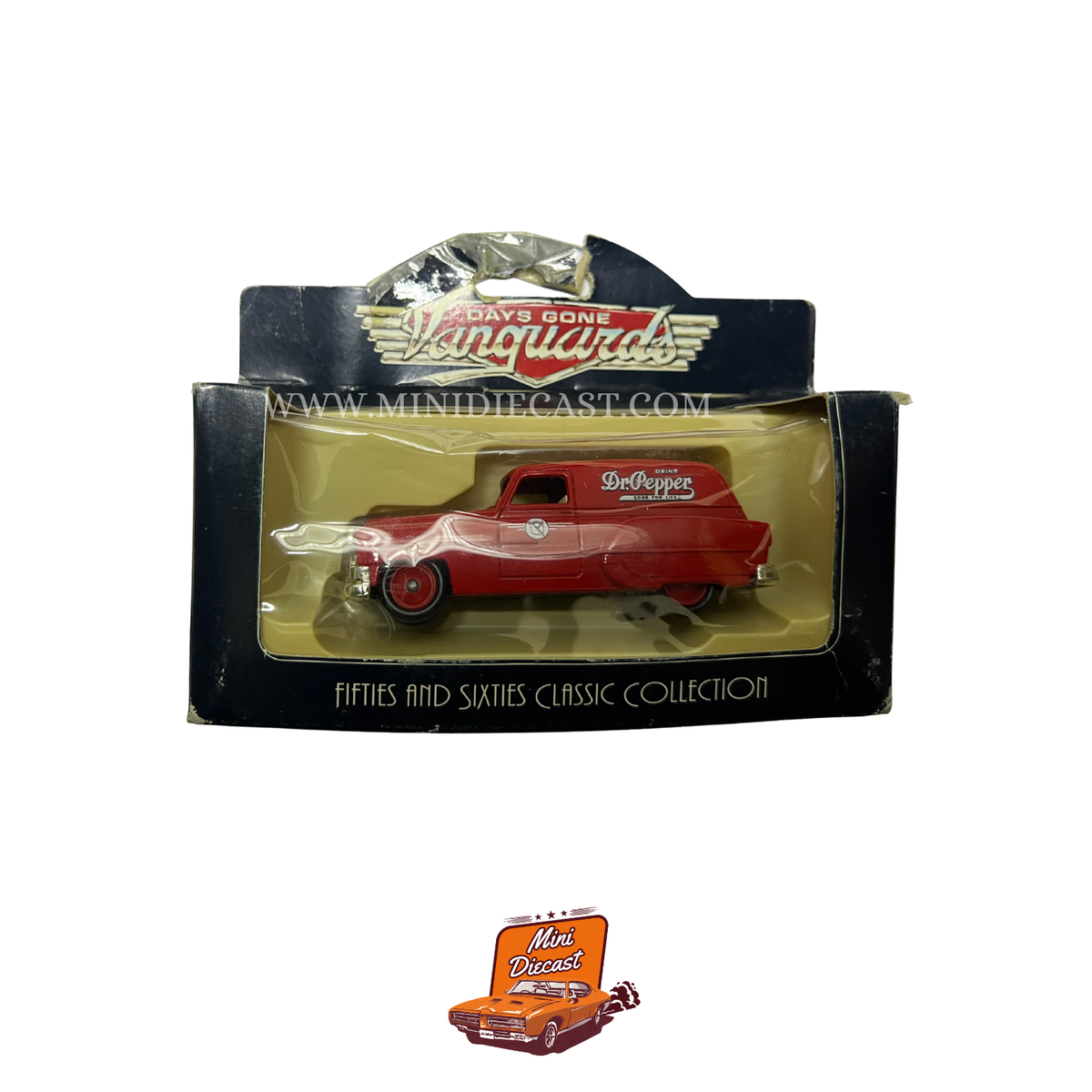Lledo Days Gone Vintage Models 50's & 60's Classic Collection 1953 Pontiac Delivery Van Dr Pepper – vintage Lledo Days Gone diecast model, SKU LDGB6-83; box condition Box Damage