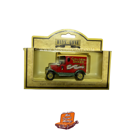 Lledo Days Gone Vintage Models 1920 Model 'T' Ford Van Golden Shred (6068)