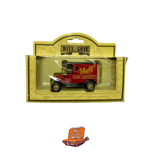 Lledo Days Gone Vintage Models 1920 Model 'T' Ford Van Shell-Pump Services (6072)