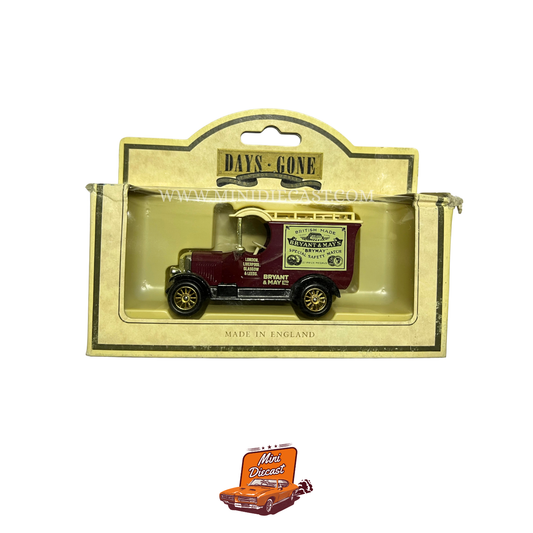 Lledo Days Gone Vintage Models 1926 Bullnose Morris Van Bryant and May Matches (50001)