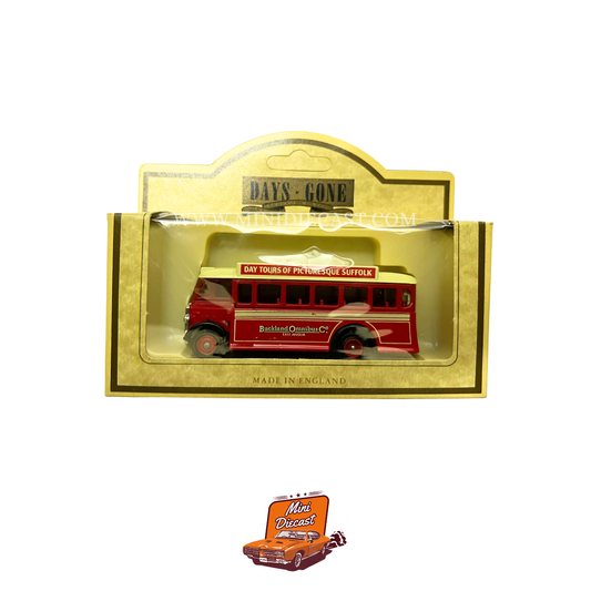 Lledo Days Gone Vintage Models 1932 AEC Regal Single Deck Bus Buckland Bus Co. (17020)