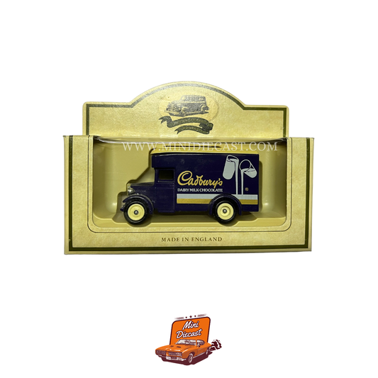 Lledo Days Gone Vintage Models 1934 Dennis Parcels van Cadbury's Dairy Milk Chocolate