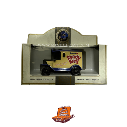 Lledo Days Gone Vintage Promotional Models 1920 Model 'T' Ford Van Weetabix Ready Brek Cream Livery