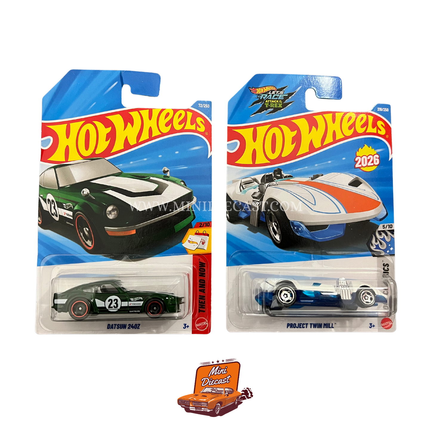 Hot Wheels Mainline (Set of 2) – Datsun 240Z / Project Twin Mill