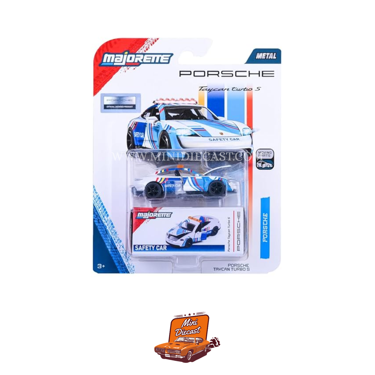 Majorette Porsche Deluxe Cars Porsche Taycan Turbo S