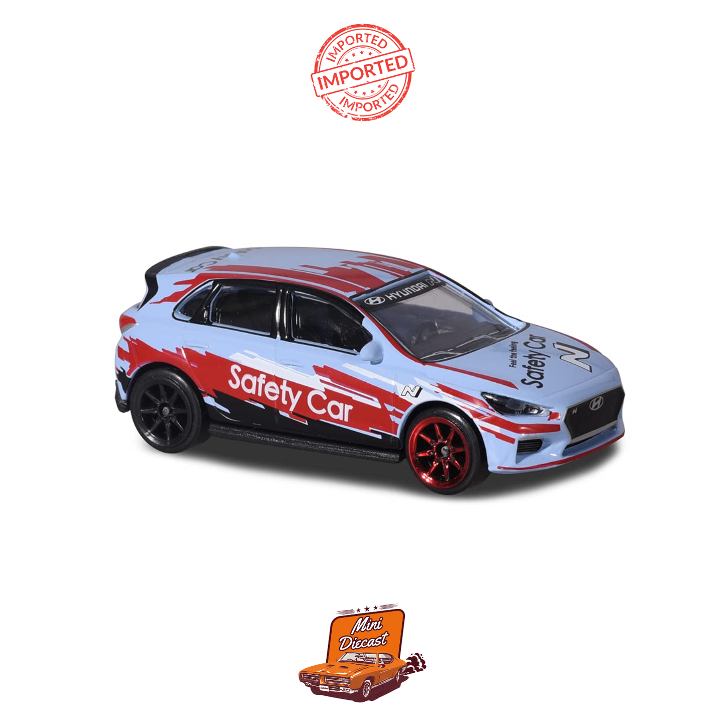 Majorette Hyundai i30N Safety Car – Premium Imported Die-Cast Model