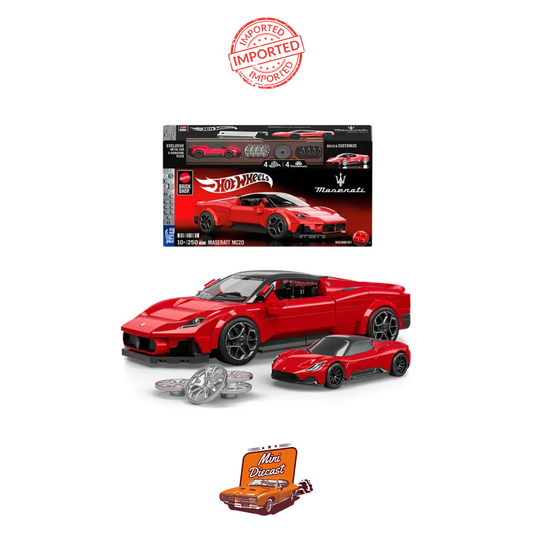 Hot Wheels Speed Series Maserati MC20 Building Set Brick Shop Imported