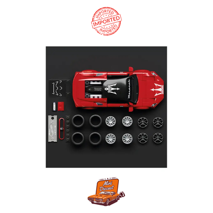 Hot Wheels Speed Series Maserati MC20 Building Set Brick Shop Imported