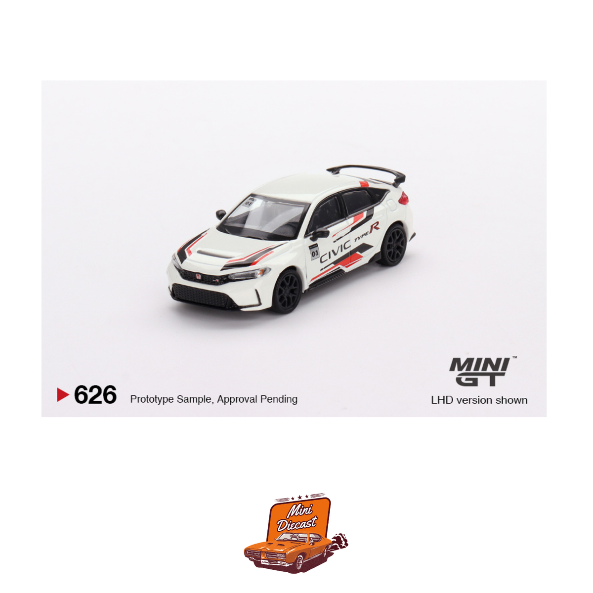 Mini GT #626 Honda Civic Type R 2023 Honda Thanks Day Vietnam