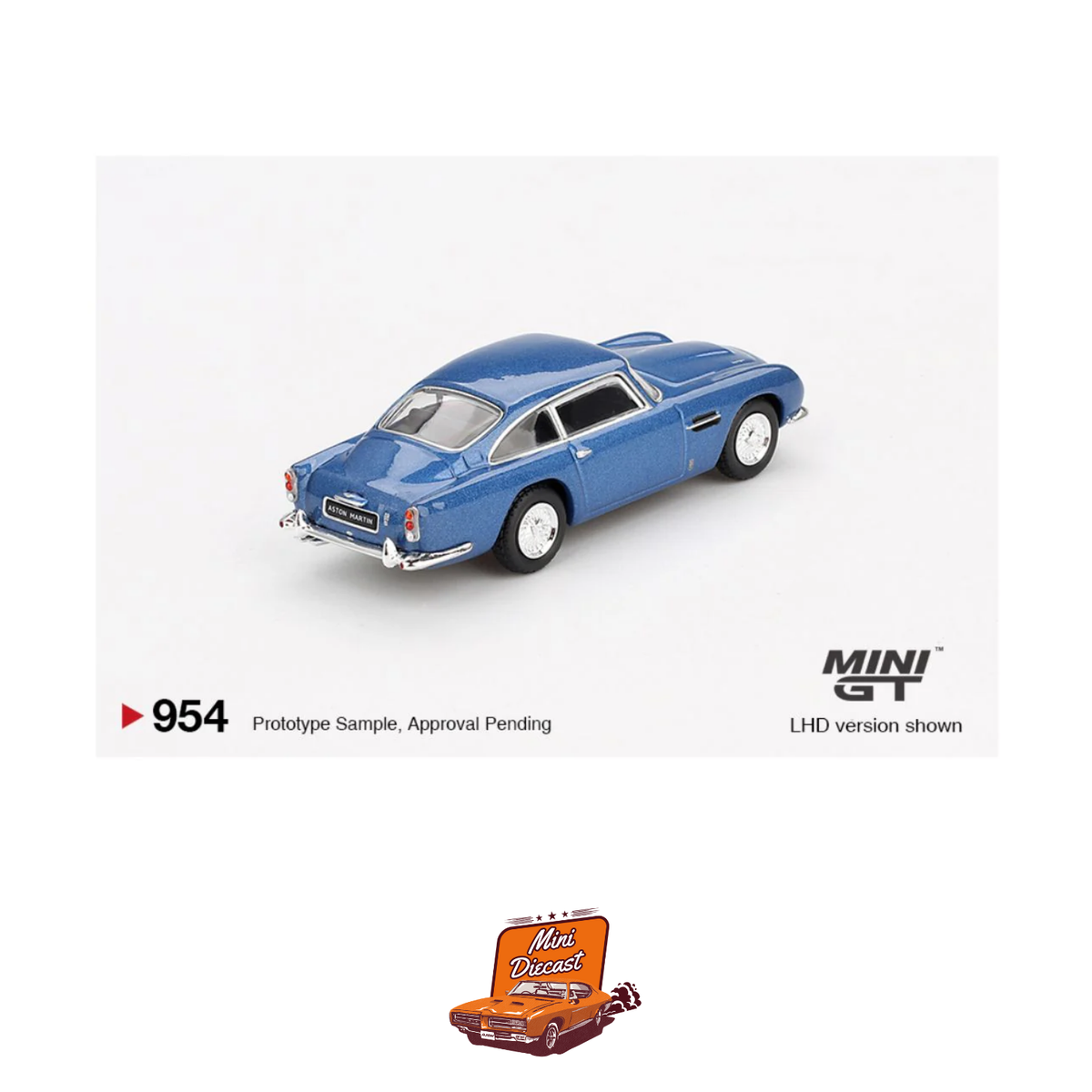 Mini GT #954 Aston Martin DB5 Sierra Blue
