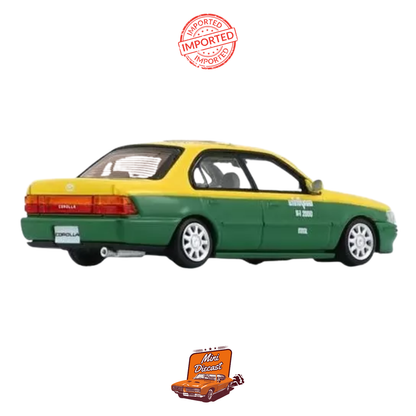 BM Creations Toyota Corolla AE100 Taxi Meter Thailand (1996) – 1:64 Die-Cast Model Car (Sealed / Imported)