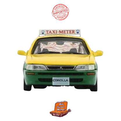 BM Creations Toyota Corolla AE100 Taxi Meter Thailand (1996) – 1:64 Die-Cast Model Car (Sealed / Imported)