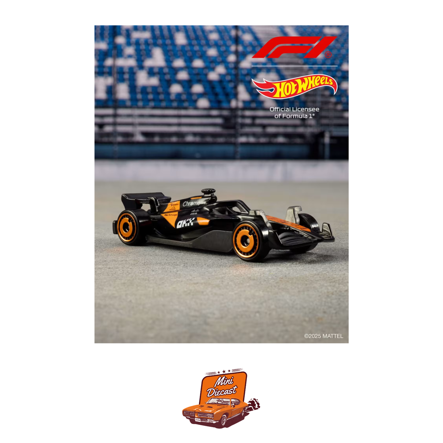 Hotwheels Formula F1 Official Set of 5 Vehicles Exclusive Collection