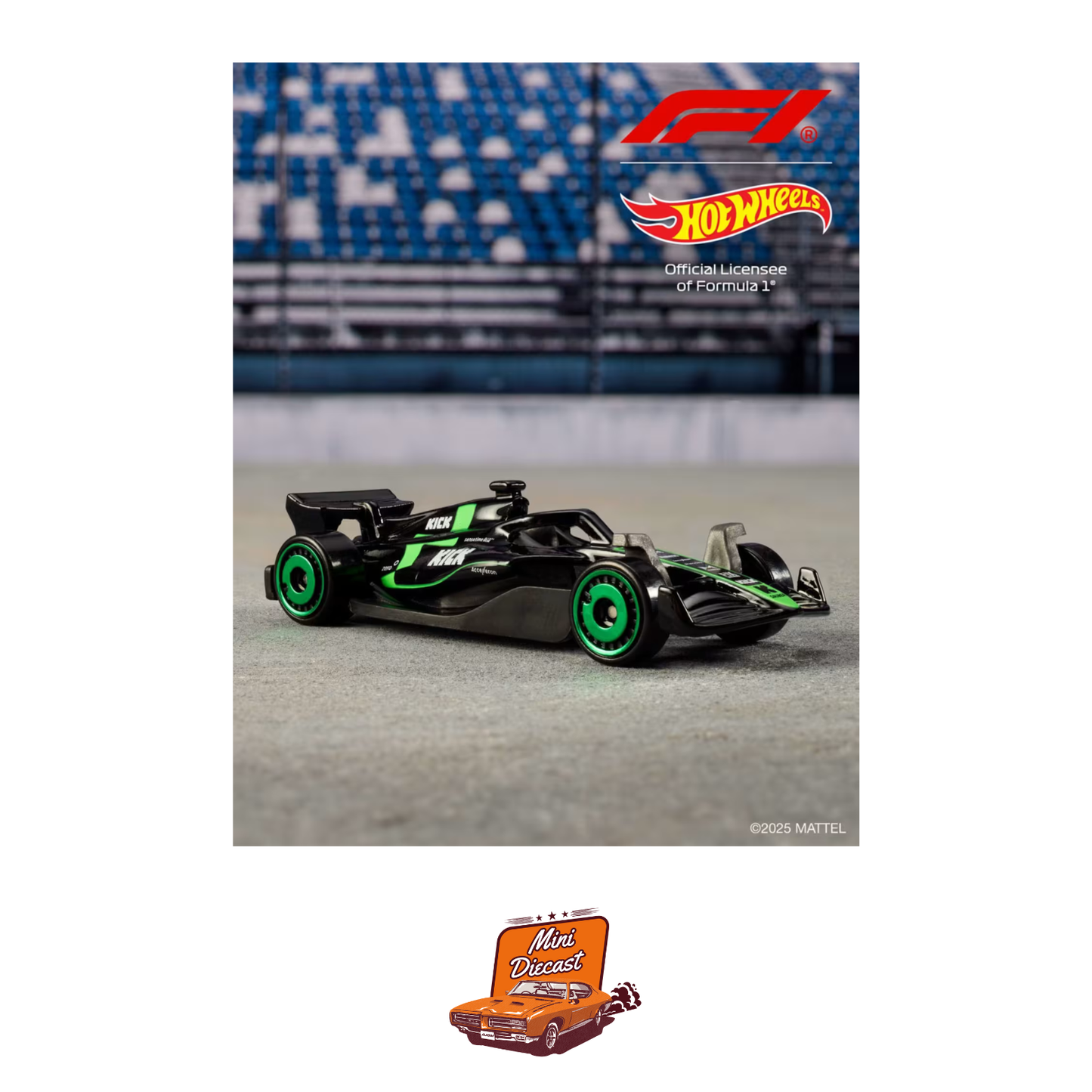 Hotwheels Formula F1 Official Set of 5 Vehicles Exclusive Collection