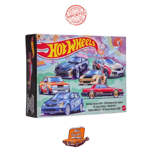 Hot Wheels Japanese Car Culture 6-Pack (Sealed / Imported)