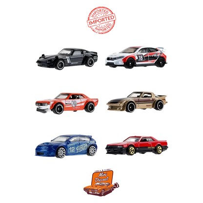 Hot Wheels Japanese Car Culture 6-Pack (Sealed / Imported)