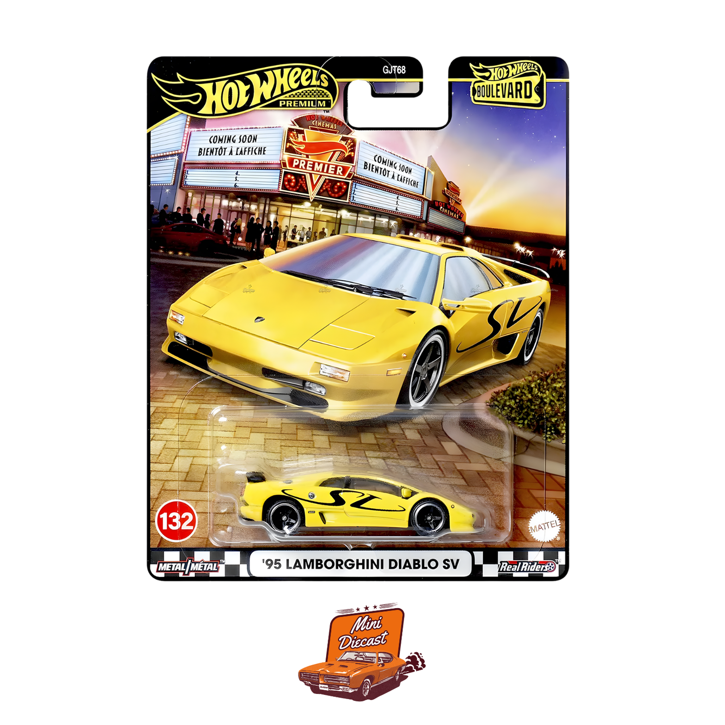 Hot Wheels Premium 2025 Boulevard Collection – Set of 5 (131–135)