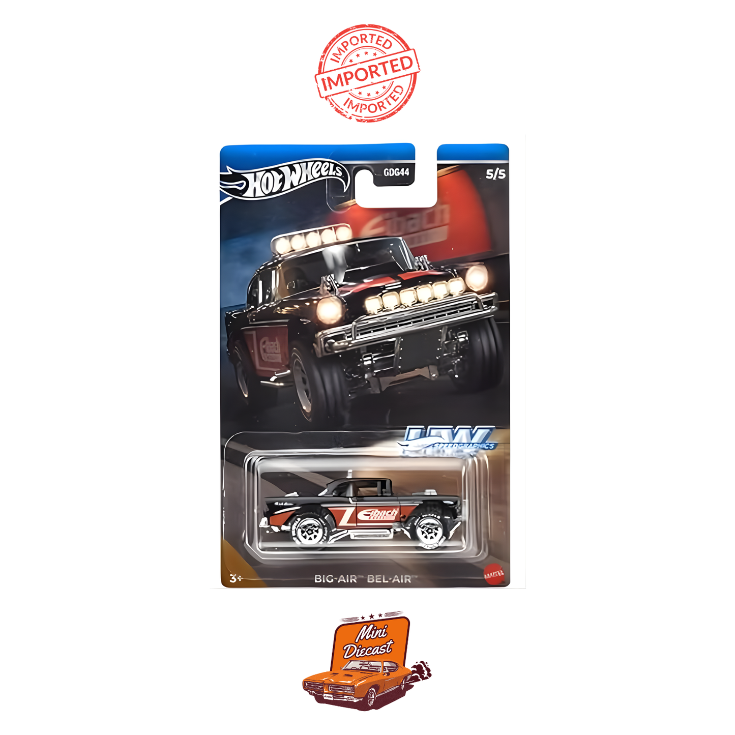 Hot Wheels Silver Series Big Air Bel Air (Sealed / Imported)