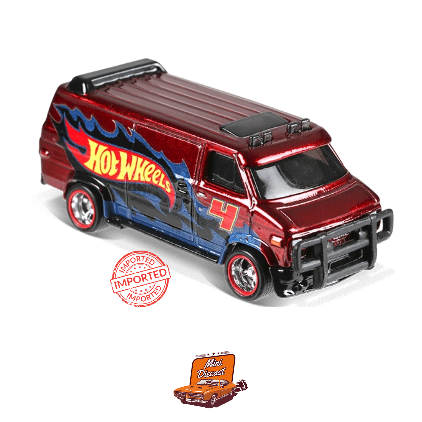 Hot Wheels 2018 Collector Edition – Custom GMC Panel Van (with Protector Case) Imported