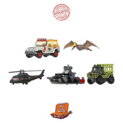 Matchbox Jurassic World 5-Pack JGL26 (Sealed / Imported)