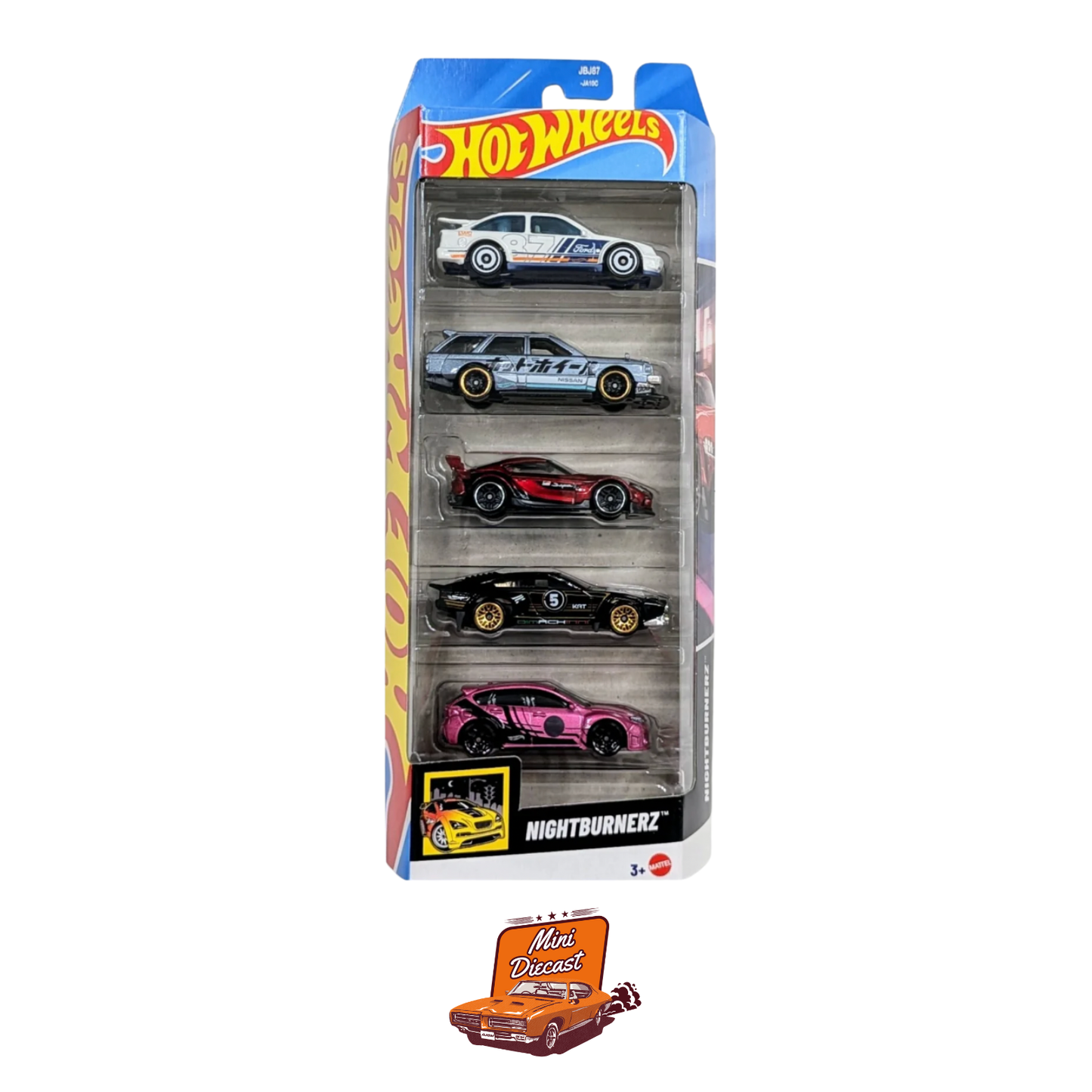 Hot Wheels Nightburnerz 5 Pack
